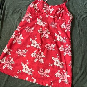 Wild Fable Red Floral Midi Dress